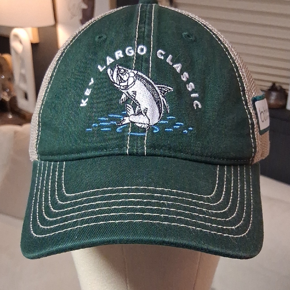 Key LARGO classic Fahrenheit Beige Mesh Cap